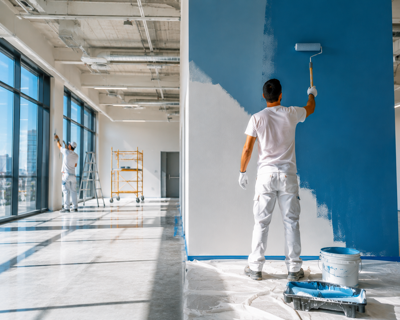 Serviço de pintura profissional residencial em Sc