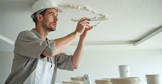 Reparo em Forro de Gesso